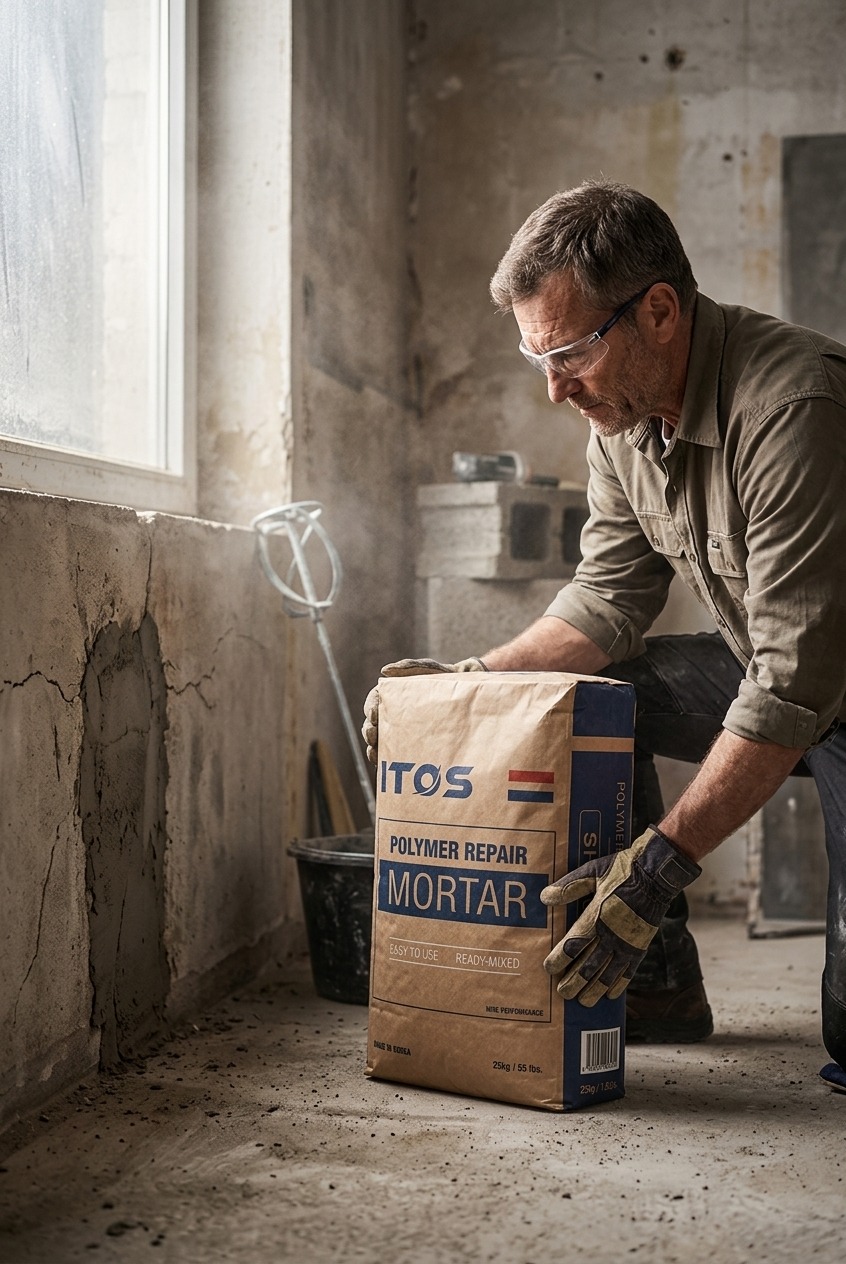 ITOS polymer cement mortar product